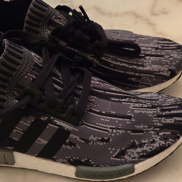 Adidas NMD_R1 Primeknit "Grey Three" BZ0223 - Women's Size 8.5 - Picture 6 of 10